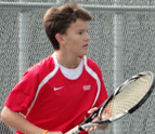 Picture of myself playing tennis